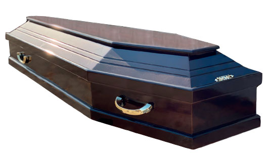Гроб полированный